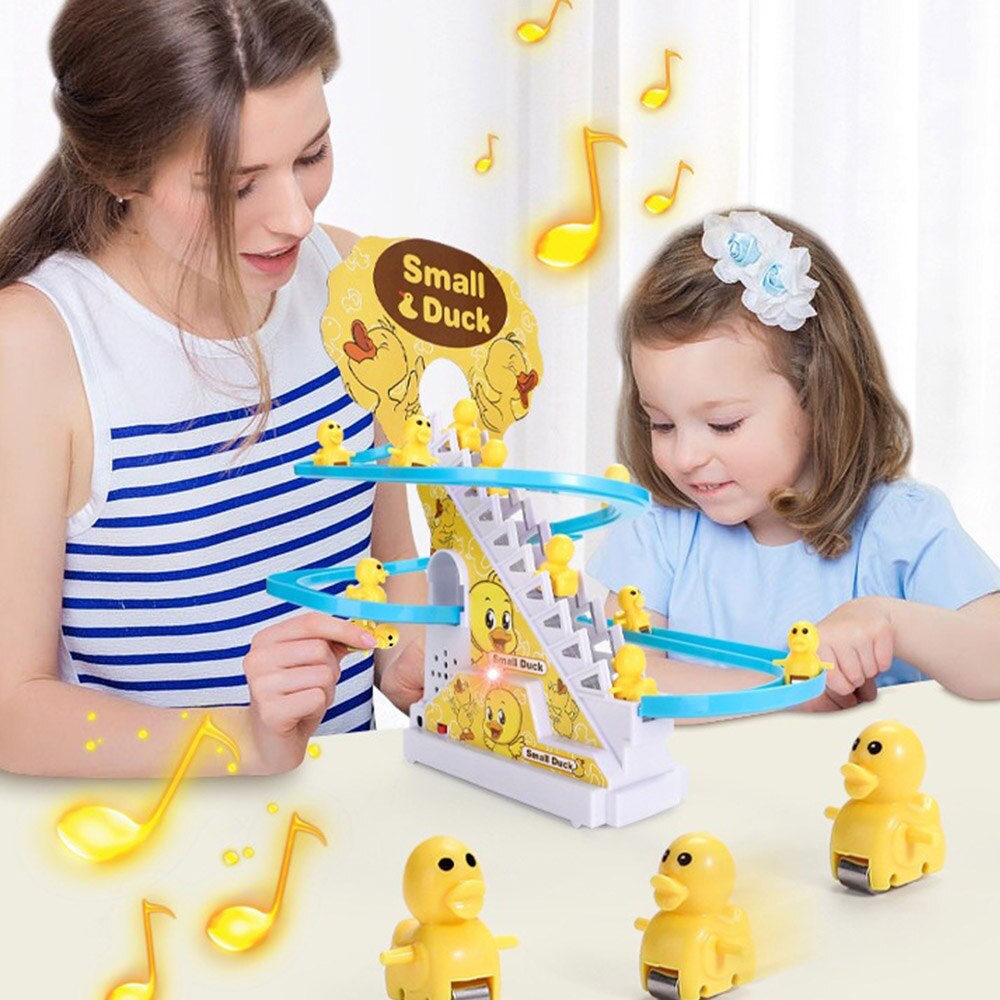 Baby Duck Track Set with Light and music