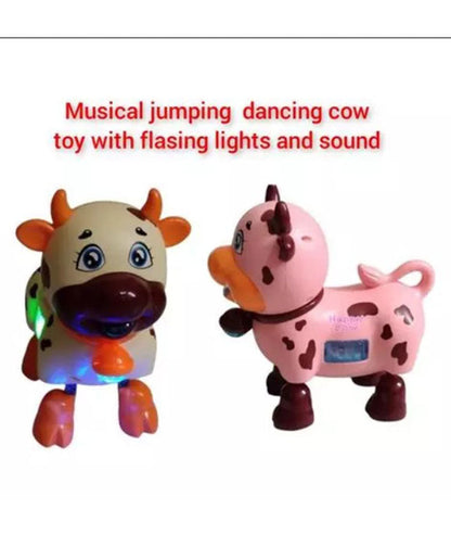 Dancing Cow Toy Battery Operated Baby Musical Toy