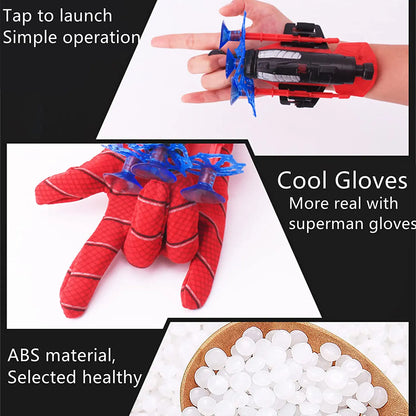 Hero Launcher Spider Web Shooter Wrist Toy （Become A Superhero）