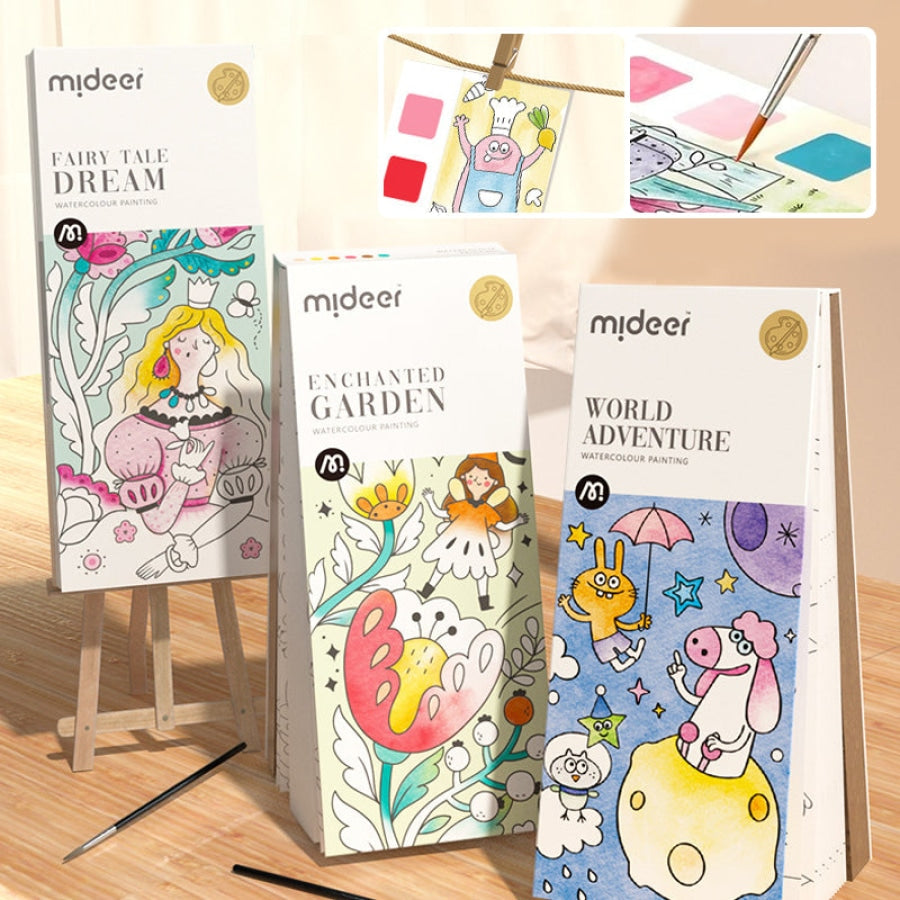 5 Pack Pocket Watercolor Painting Book Set For Kids $22.99, FREE FOR   USA PRODUCT TESTERS, DM Me If You Are Interested : r/ReviewClub
