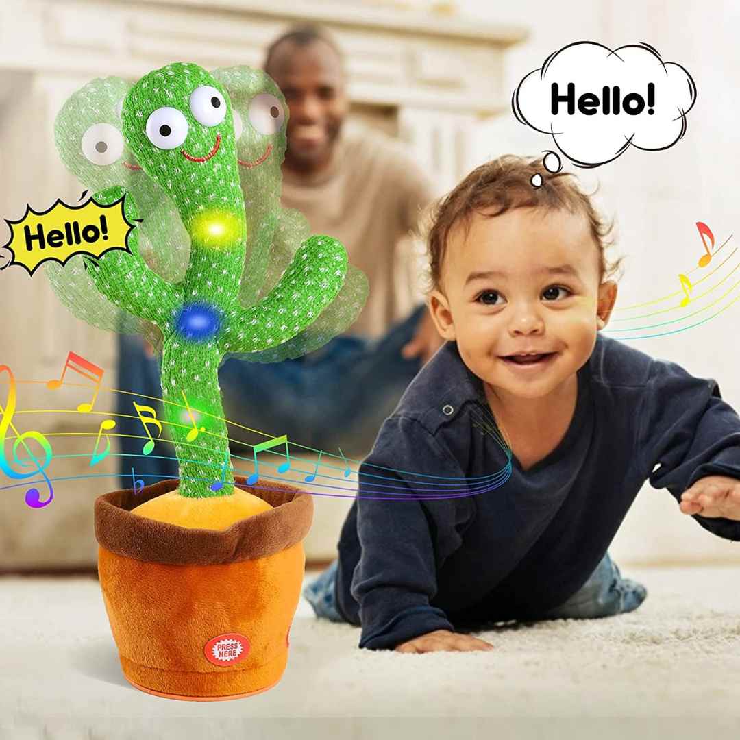 Kids Dancing Talking Cactus Toys for Baby
